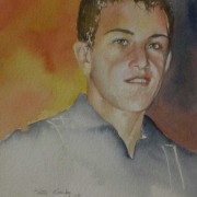 Watercolor Portrait of Sean
