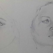 Life Drawing Portrait Study