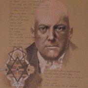 A Portrait in Pastels of The Beast 666 Aleister Crowley