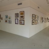 Front and side wall of the gallery